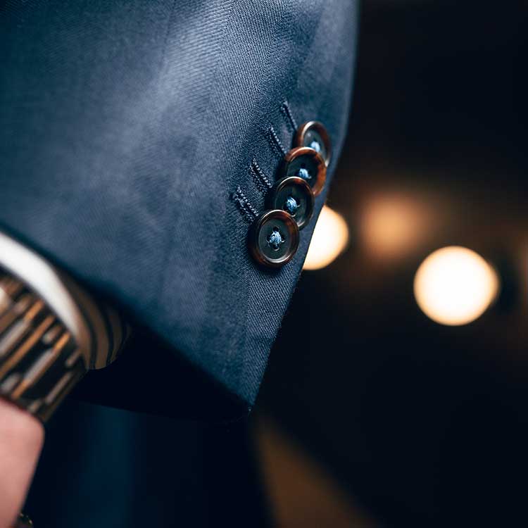 tailored suit jacket